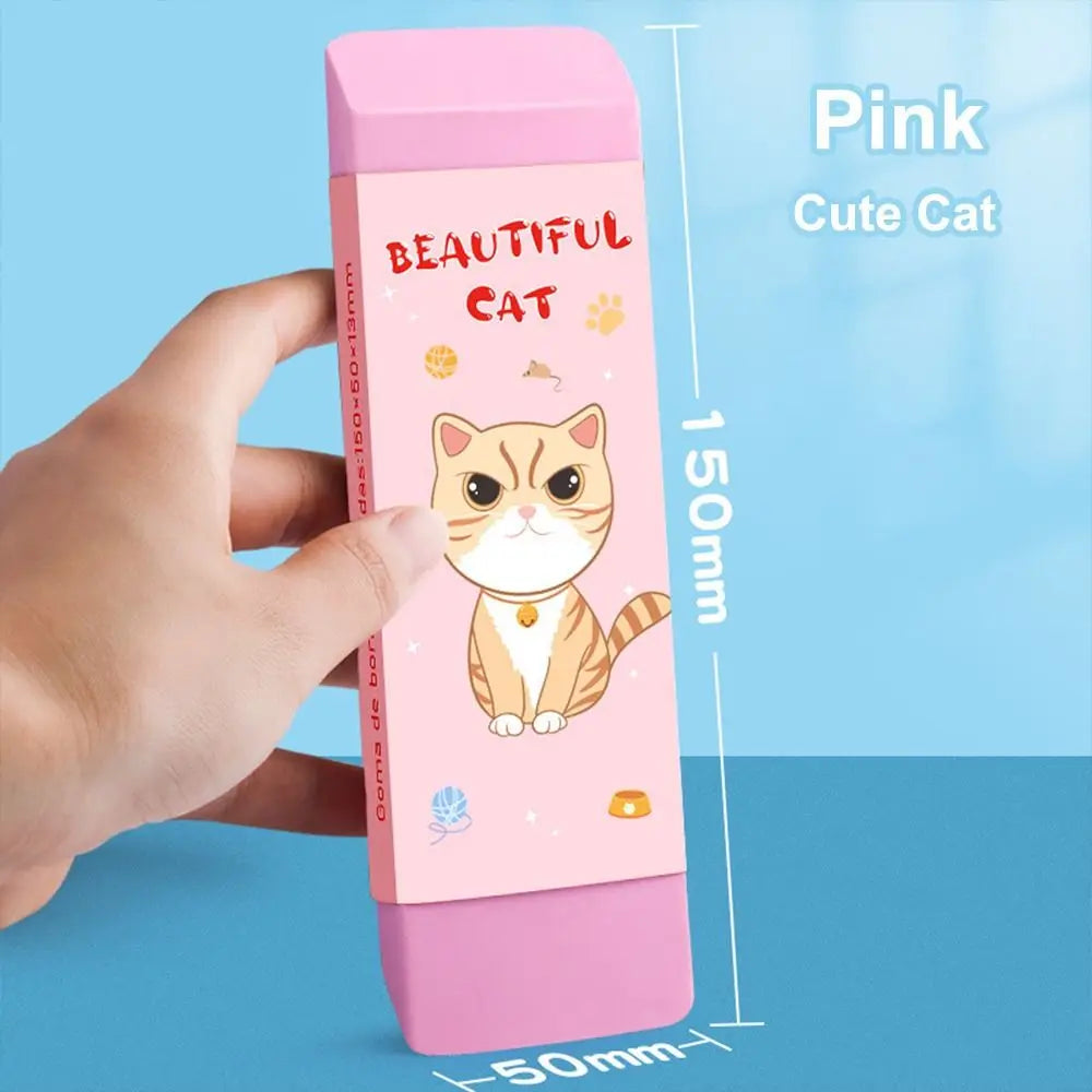 Cartoon Huge Eraser Super Large Block Pencil Eraser Without Leaving Marks Astronauts/Dinosaur Student Art Painting Rubber Eraser