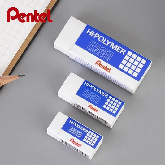 Pentel Hi-polymer Eraser ZEH-03, in Small, Medium, Large, Huge Sizes, Non-shedding Small Eraser. Student Stationery ZEH-99