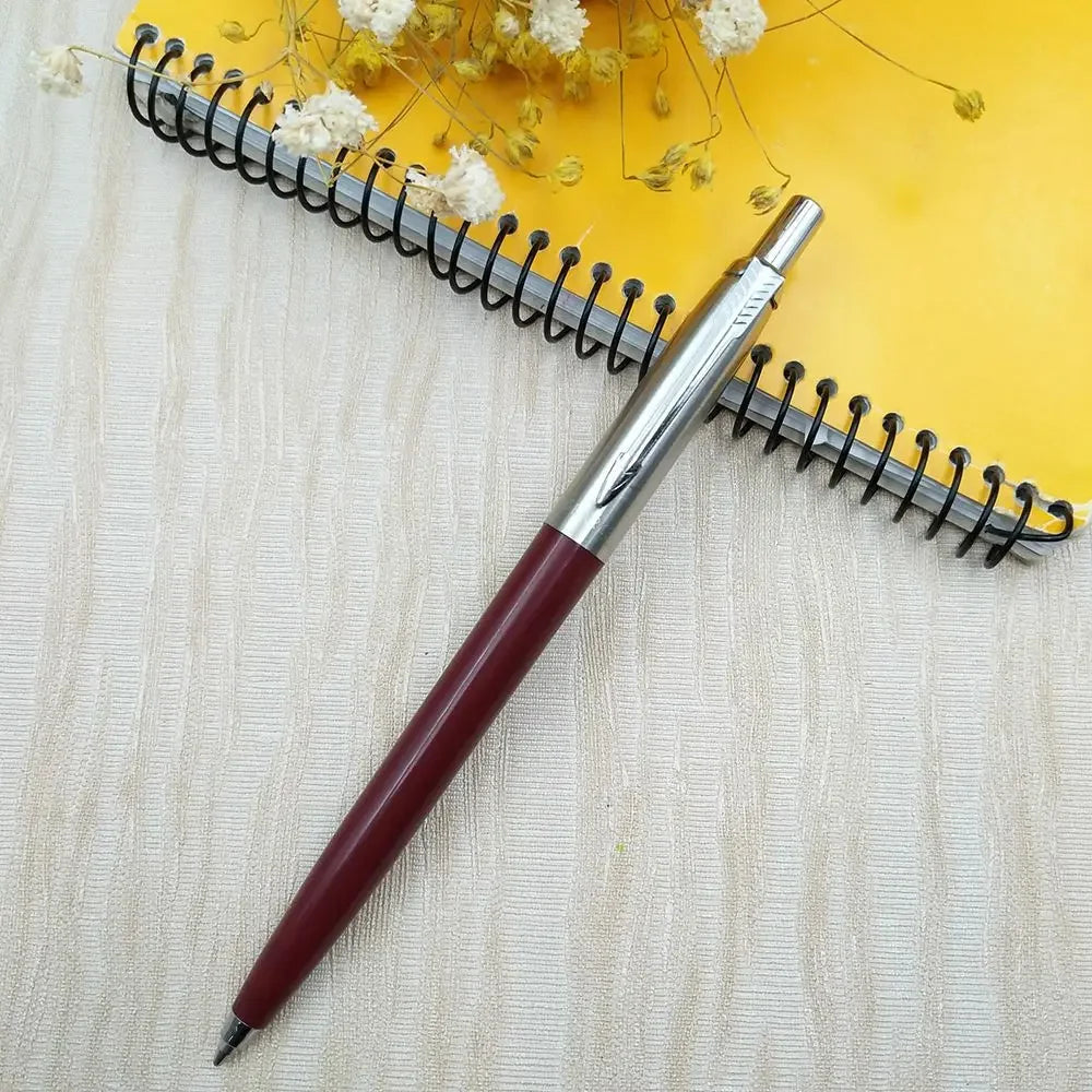 2022 new Ballpoint Pen Office Commercial Press Metal Pens gift Automatic Ball Pens For School Bolígrafo de varilla de acero