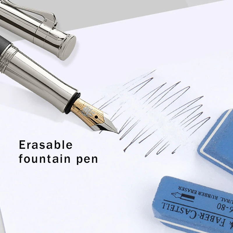 Faber Castell Natural Rubber Eraser for Gel Pen/Ballpoint Pen/Fountain Pen/Ink Pen Erasable Students Sand Rubber Stationery 7016