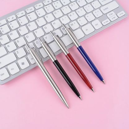 2022 new Ballpoint Pen Office Commercial Press Metal Pens gift Automatic Ball Pens For School Bolígrafo de varilla de acero