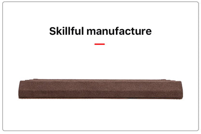 Contact's Family Luxury Leather Pen Tray 1/2/3 Slots Pens Holder Display Pen Stand Microfiber Desktop Organizer Home Office Use