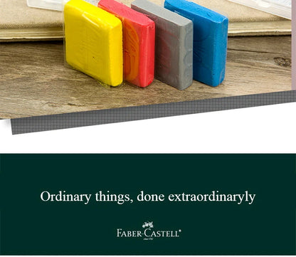 Faber-Castell Plasticity Rubber Soft Art Eraser Wipe highlight Kneaded Rubber For Art Pianting Design Sketch Eraser Stationery