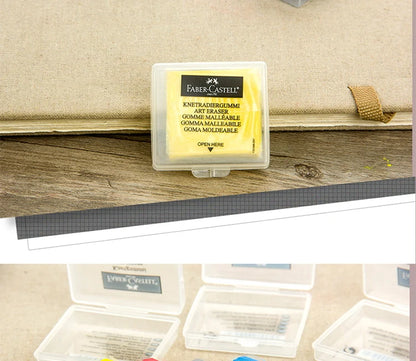 Faber-Castell Plasticity Rubber Soft Art Eraser Wipe highlight Kneaded Rubber For Art Pianting Design Sketch Eraser Stationery
