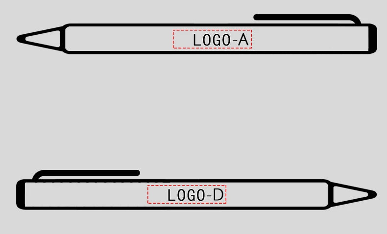 50pcs Metal Gift Advertising Pen Custom LOGO Student Stationery Office Ballpoint Pen Lettering Name Promotional Pen Wholesale