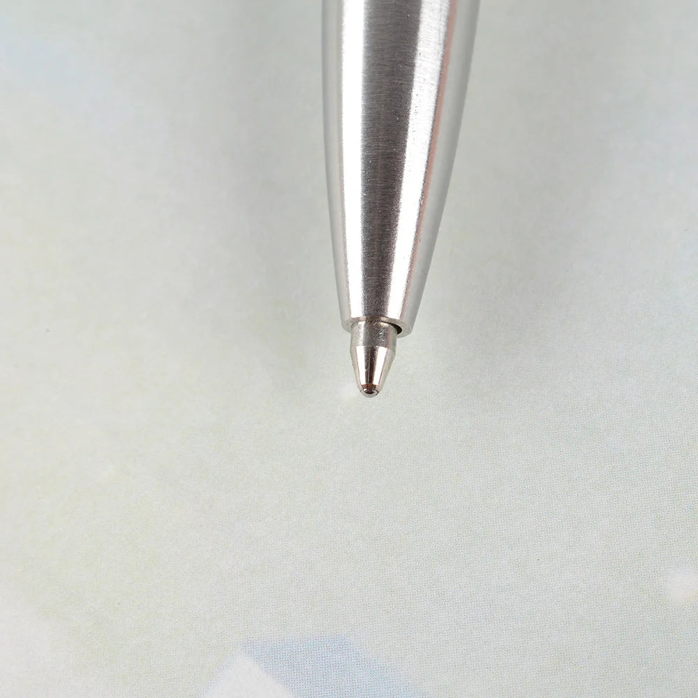 2022 new Ballpoint Pen Office Commercial Press Metal Pens gift Automatic Ball Pens For School Bolígrafo de varilla de acero