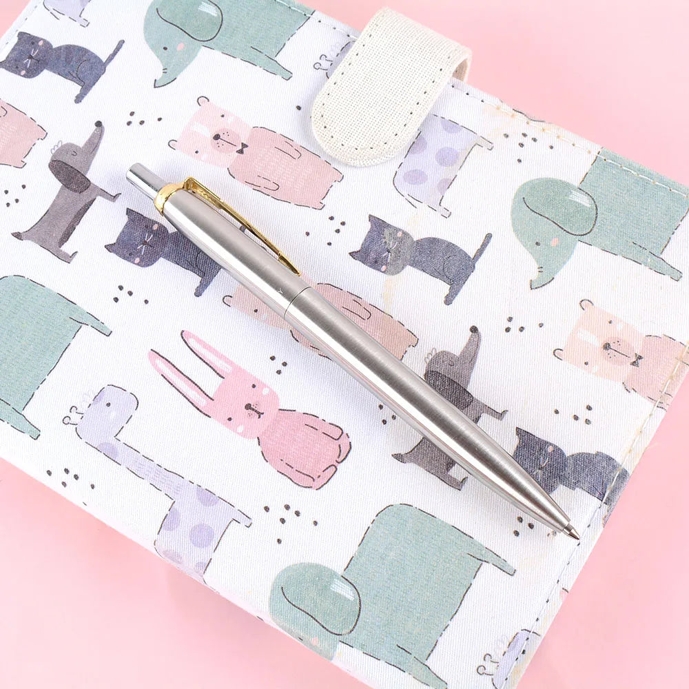 2022 new Ballpoint Pen Office Commercial Press Metal Pens gift Automatic Ball Pens For School Bolígrafo de varilla de acero