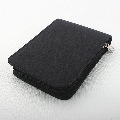 48 /24/10 Slots Zipper Pen Case Jinhao 10 Retractable Press Fountain Pen Pencil Pouch Bag Canvas Case