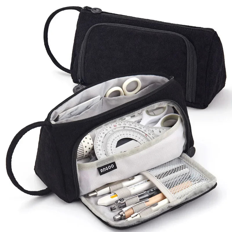 Colored Cute Pencil Case  Pencilcase School Pouch Kawaii Large Capacity Pencil Bag Pencils School Pen Box Stationery Papeleria