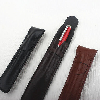 PU Leather Pen Storage Case for 10 24 36 48 Pens Waterproof Holder Organizer