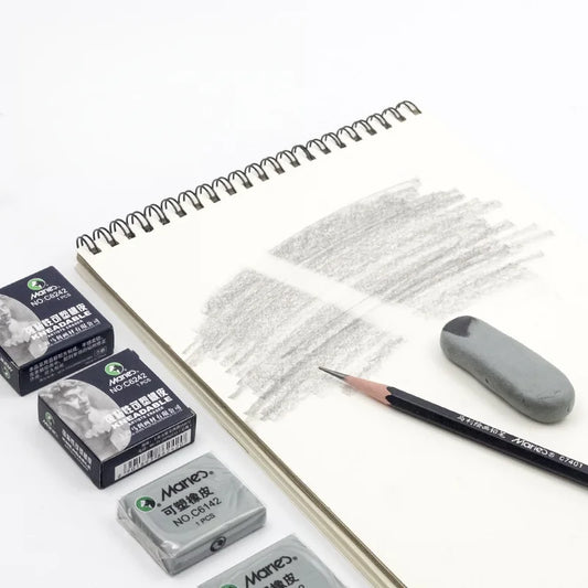 1pcs Soft Plasticity Erasers Kneaded Rubber for Blending Highlighting Shading Smooth Sketching Drawing Tools for Artists Student