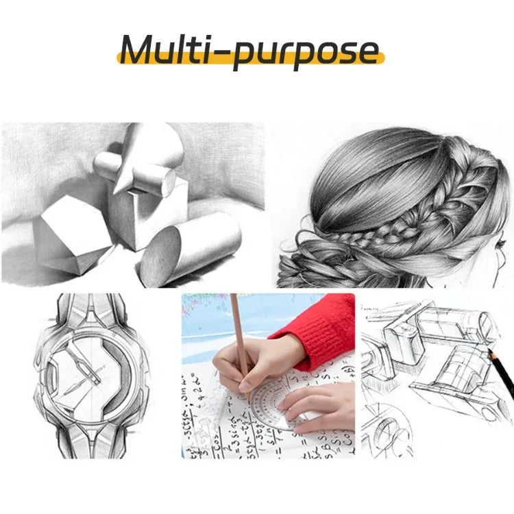 Electric Eraser Art Eraser Set With Refill Sketch Pencil Multi-function Writing Correction School Stationery