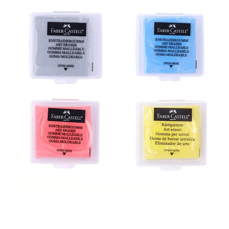 Faber-Castell Plasticity Rubber Soft Art Eraser Wipe highlight Kneaded Rubber For Art Pianting Design Sketch Eraser Stationery