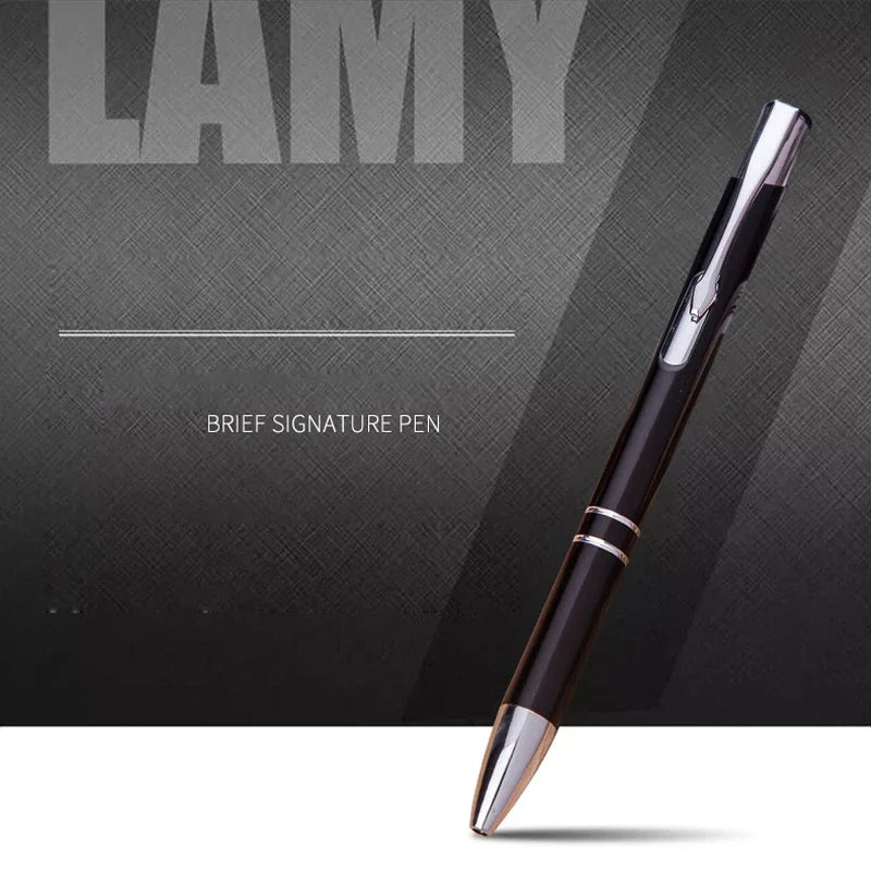 50pcs/lot Hot Sell Custom Ballpoint Pen Metal Pen Support Custom Logo Advertising Wholesale Personalized Pen Advertising Gift