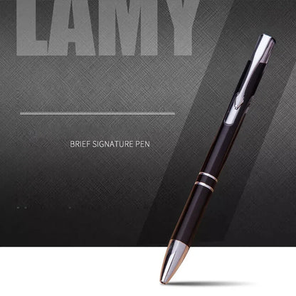 50pcs/lot Hot Sell Custom Ballpoint Pen Metal Pen Support Custom Logo Advertising Wholesale Personalized Pen Advertising Gift