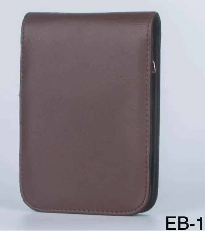 1pcs Special Style Black Pen Or Roller Ball Fountain Pen Leather Case for Only 12 Pen Storage Bag Office Business People