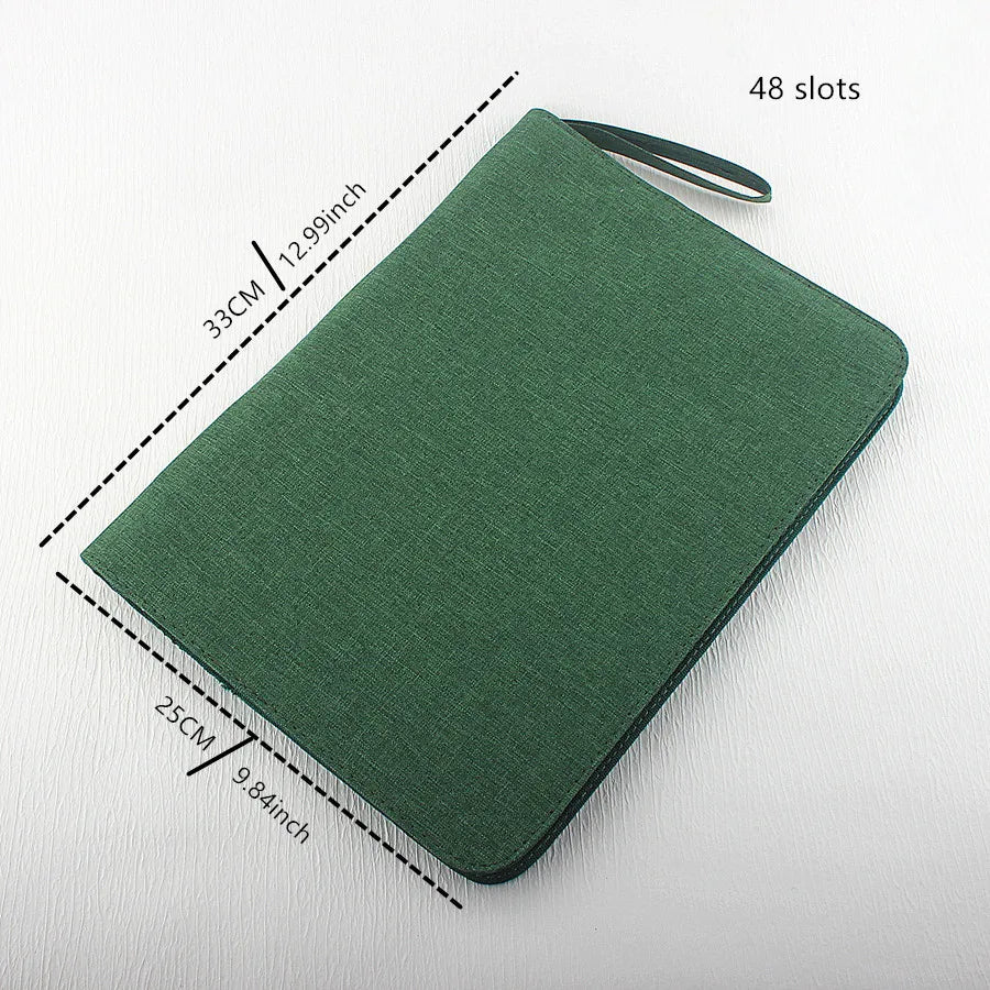 48 /24/10 Slots Zipper Pen Case Jinhao 10 Retractable Press Fountain Pen Pencil Pouch Bag Canvas Case