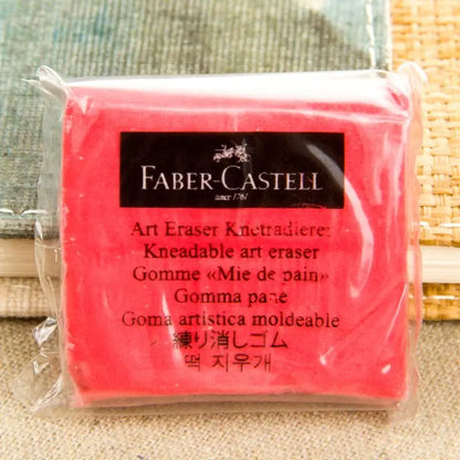 Faber-Castell Plasticity Rubber Soft Art Eraser Wipe highlight Kneaded Rubber For Art Pianting Design Sketch Eraser Stationery