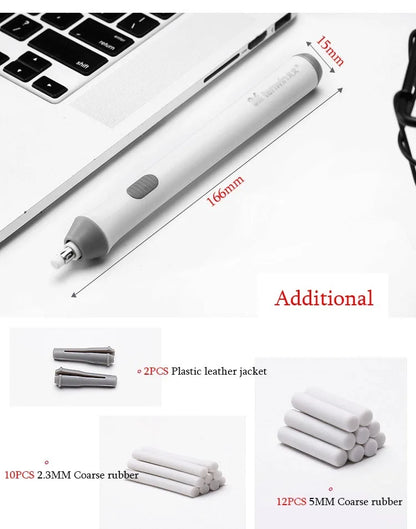 Electric Eraser Art Eraser Set With Refill Sketch Pencil Multi-function Writing Correction School Stationery