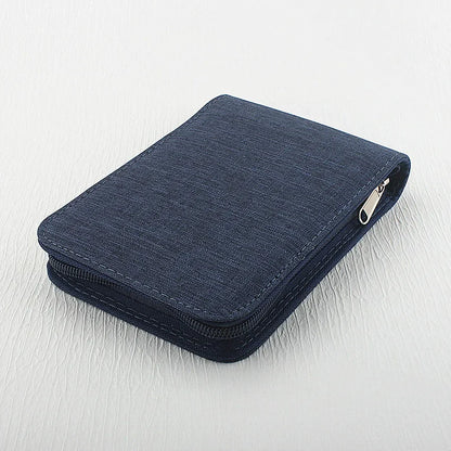 48 /24/10 Slots Zipper Pen Case Jinhao 10 Retractable Press Fountain Pen Pencil Pouch Bag Canvas Case
