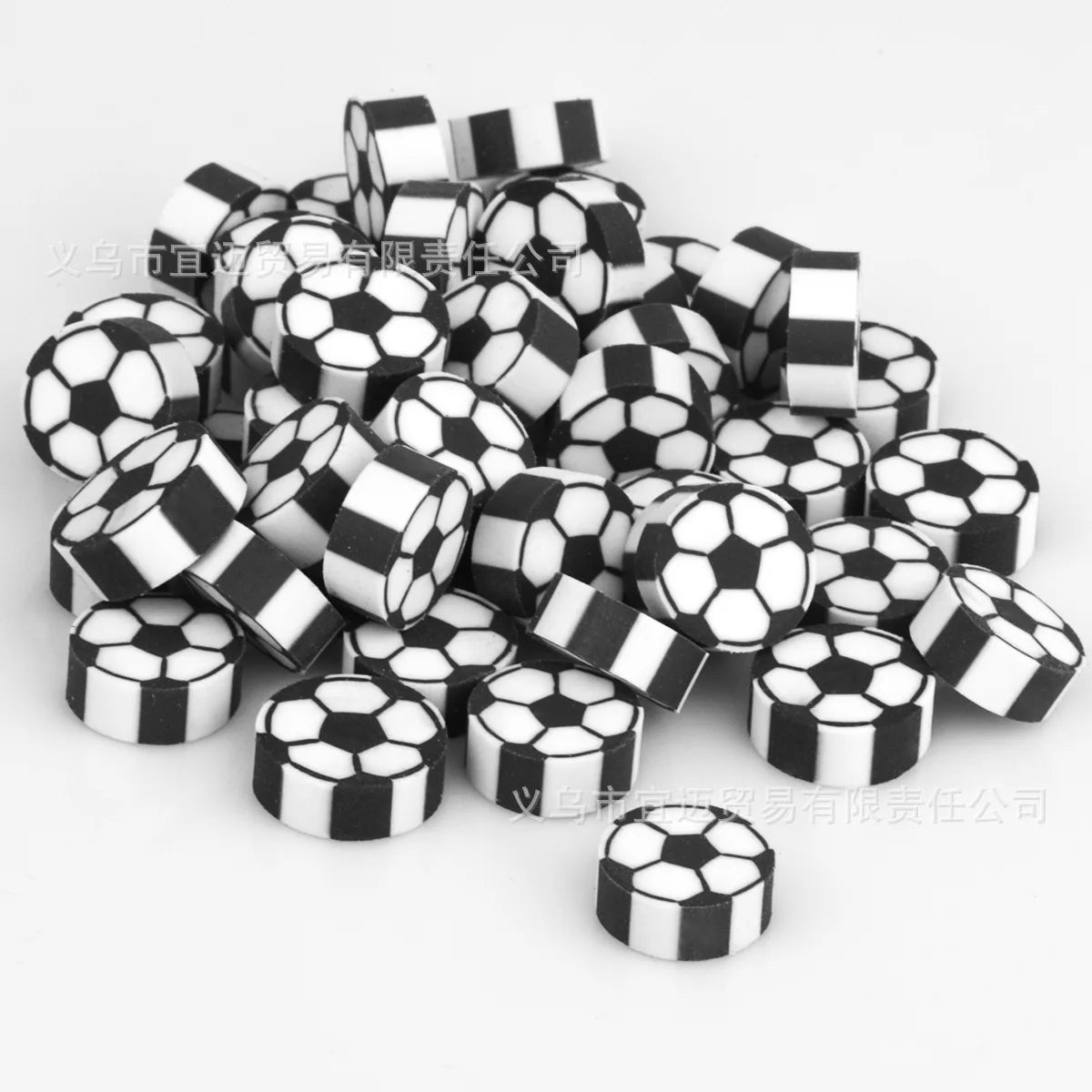 Soccer Erasers, Mini Football Shaped Erasers for Kids - Cute Sports Themed Stationery, Ideal for School Supplies, Party Favors &