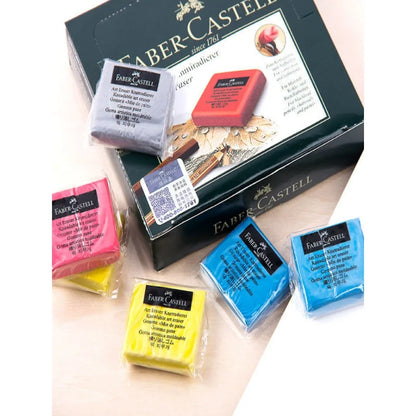 Faber-Castell Plasticity Rubber Soft Art Eraser Wipe highlight Kneaded Rubber For Art Pianting Design Sketch Eraser Stationery