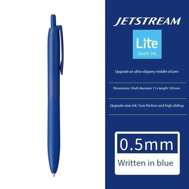 New Uni Jetstream Ballpoint Pen Lite Touch Ink Anti-slip Ultra Smooth Quiet Writing Gel Pens Limited Quality Japanese Stationery