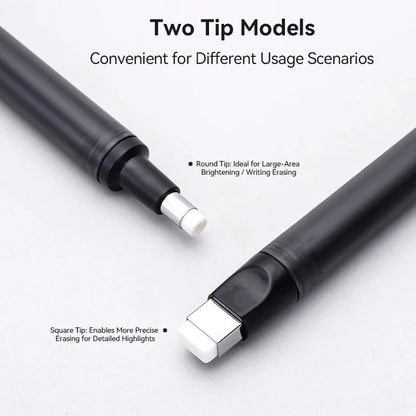 Languo Eraser Retractable Automatic Pencil Rubber High Precision Pencil Eraser Correction Highlight Rubber Tools Art Supplies