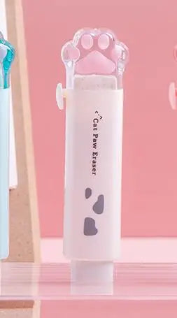 Kawaii Eraser Portable Eraser Clean Without Crumbs Cat Kawaii Stationery Kids School Supplies