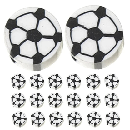 Soccer Erasers, Mini Football Shaped Erasers for Kids - Cute Sports Themed Stationery, Ideal for School Supplies, Party Favors &