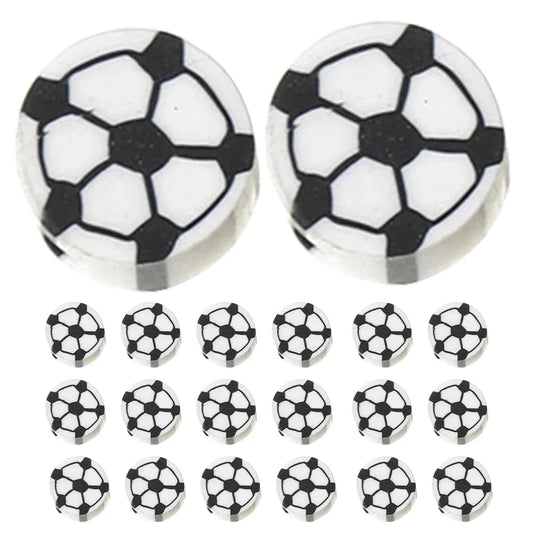 Soccer Erasers, Mini Football Shaped Erasers for Kids - Cute Sports Themed Stationery, Ideal for School Supplies, Party Favors &