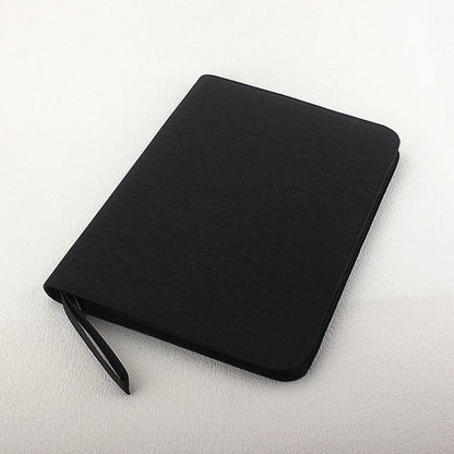 48 Slots Fountain Pen Case Pencil Case Pouch Bag Canvas Case for 10/24/ Pens Black, Blue, Gray