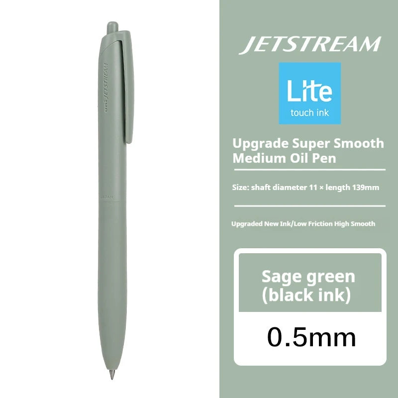 New Uni Jetstream Ballpoint Pen Lite Touch Ink Anti-slip Ultra Smooth Quiet Writing Gel Pens Limited Quality Japanese Stationery
