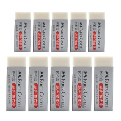 Faber Castell Pencil Eraser Strong Wipe Super Clean Dust Free Rubber for Drawing/Sketch Painting Erasers Art Stationery Supplies