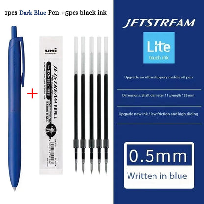 New Uni Jetstream Ballpoint Pen Lite Touch Ink Anti-slip Ultra Smooth Quiet Writing Gel Pens Limited Quality Japanese Stationery