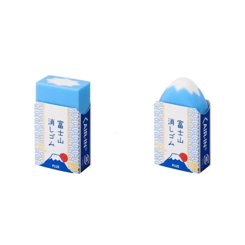 Plus Fujisan Rubber Eraser Limited Edition From Japan Student Friendly Minimal Dust Effort Saving Popular Among Internet Users