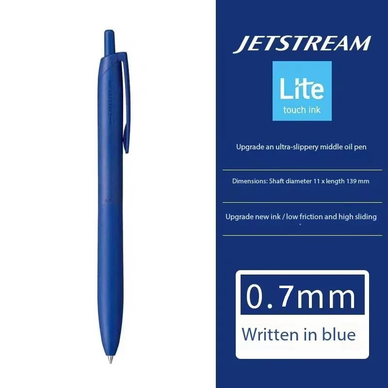 New Uni Jetstream Ballpoint Pen Lite Touch Ink Anti-slip Ultra Smooth Quiet Writing Gel Pens Limited Quality Japanese Stationery