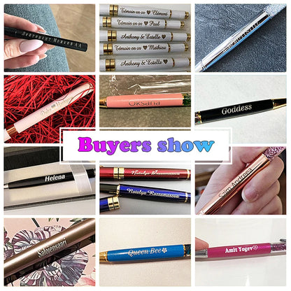 100 Pcs Light - Metal Capacitive Universal Touch Screen Stylus Ballpoint Pen Office Gifts Free Custom Logo Writing Stationery
