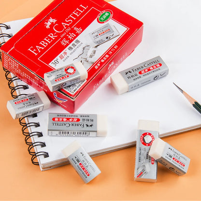 Faber Castell Pencil Eraser Strong Wipe Super Clean Dust Free Rubber for Drawing/Sketch Painting Erasers Art Stationery Supplies