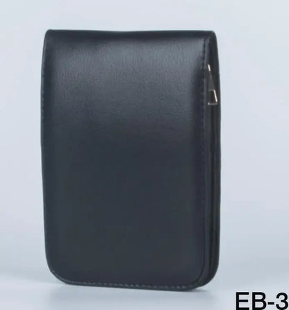 1pcs Special Style Black Pen Or Roller Ball Fountain Pen Leather Case for Only 12 Pen Storage Bag Office Business People