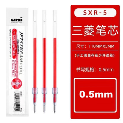 New Color Japanese UNI Ballpoint Pen SXN-150 Gel Pen Student Stationery Jetstream 0.38/0.5/0.7mm Business Office Signature