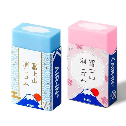 Plus Fujisan Rubber Eraser Limited Edition From Japan Student Friendly Minimal Dust Effort Saving Popular Among Internet Users
