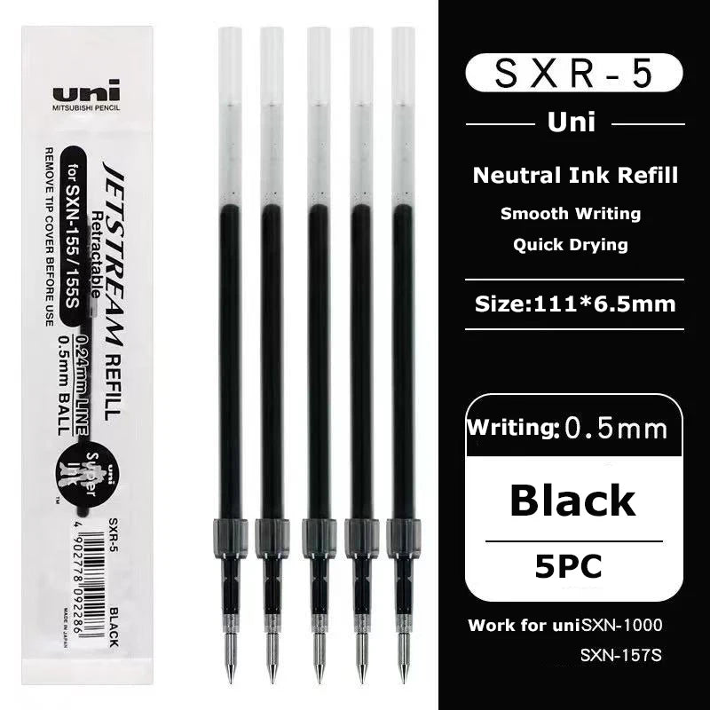 New Uni Jetstream Ballpoint Pen Lite Touch Ink Anti-slip Ultra Smooth Quiet Writing Gel Pens Limited Quality Japanese Stationery