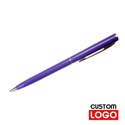 50 Pcs Metal Ballpoint Pen Rose Gold Pen Custom Logo School&office Supplies Stationery Business Gift Lettering Engraved Name