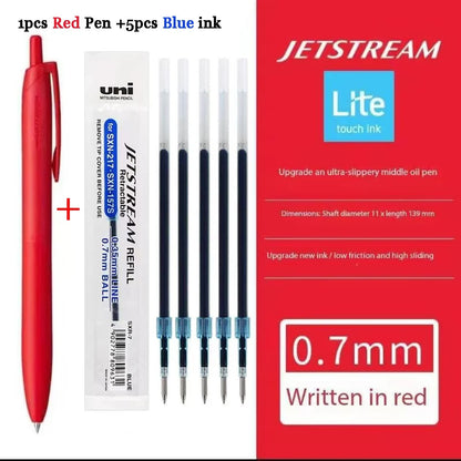 New Uni Jetstream Ballpoint Pen Lite Touch Ink Anti-slip Ultra Smooth Quiet Writing Gel Pens Limited Quality Japanese Stationery