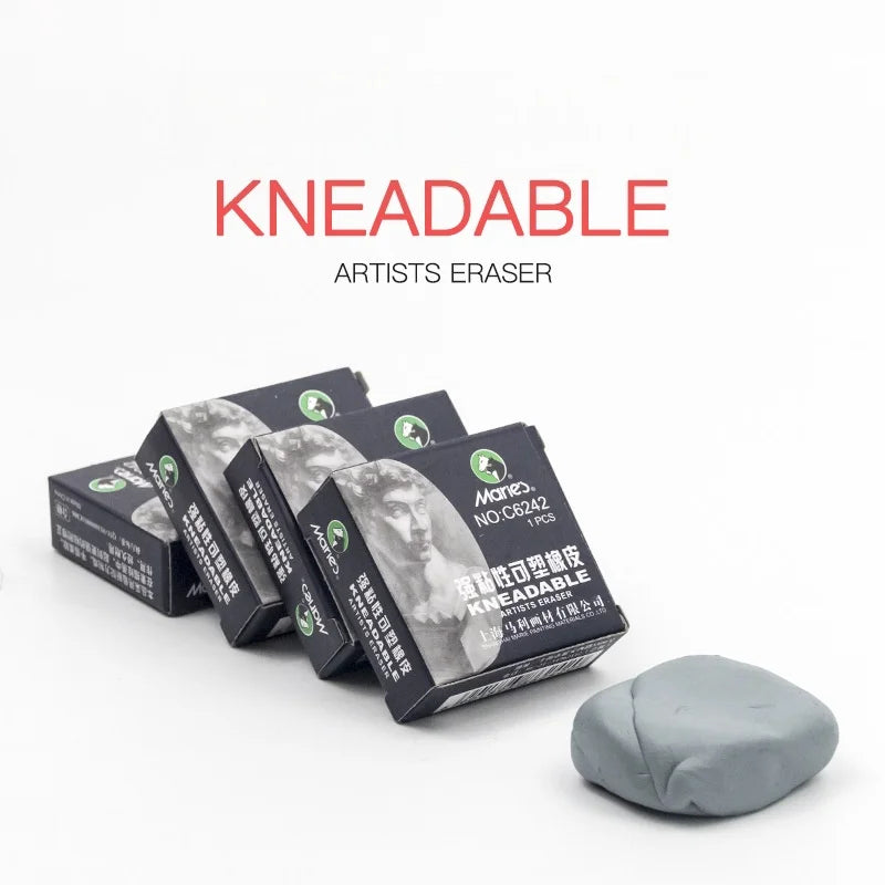1pcs Soft Plasticity Erasers Kneaded Rubber for Blending Highlighting Shading Smooth Sketching Drawing Tools for Artists Student