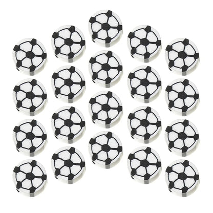 Soccer Erasers, Mini Football Shaped Erasers for Kids - Cute Sports Themed Stationery, Ideal for School Supplies, Party Favors &