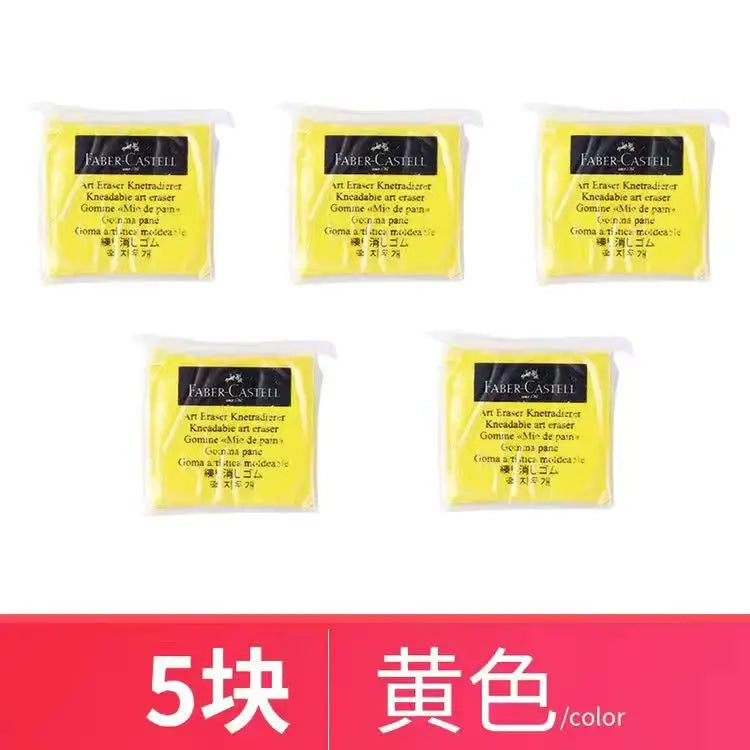 Faber-Castell Plasticity Rubber Soft Art Eraser Wipe highlight Kneaded Rubber For Art Pianting Design Sketch Eraser Stationery