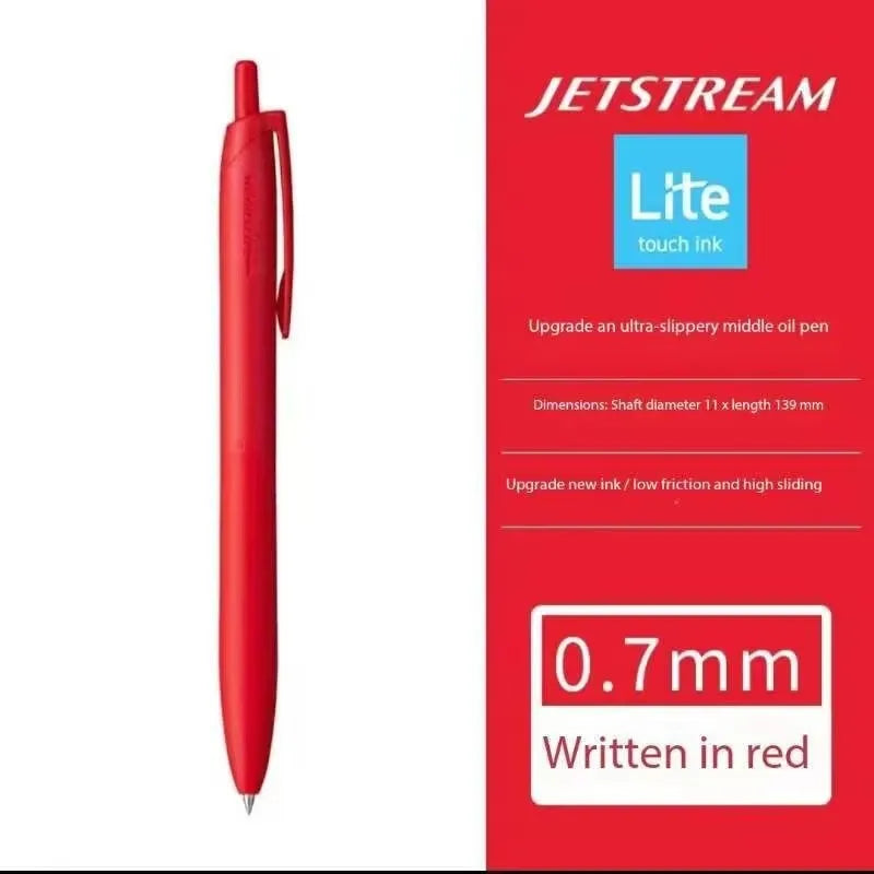 New Uni Jetstream Ballpoint Pen Lite Touch Ink Anti-slip Ultra Smooth Quiet Writing Gel Pens Limited Quality Japanese Stationery