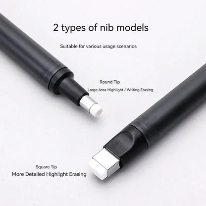 Push-Type Pencil Eraser For Manga Design Drawing Highlight Modeling Writing Painting Press Erasers Kids School Stationery Gifts